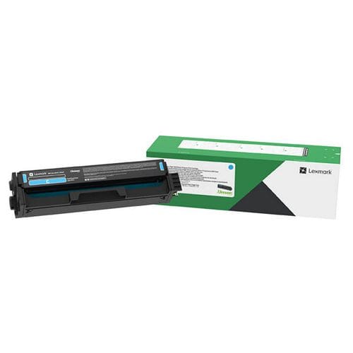 Lexmark C3220C0 Cyan Return Programme Toner Cartridge